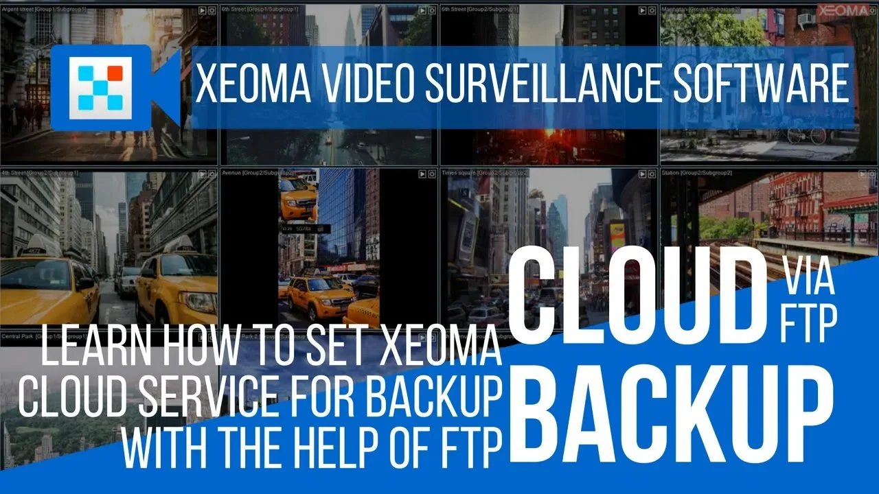 Xeoma Cloud as backup