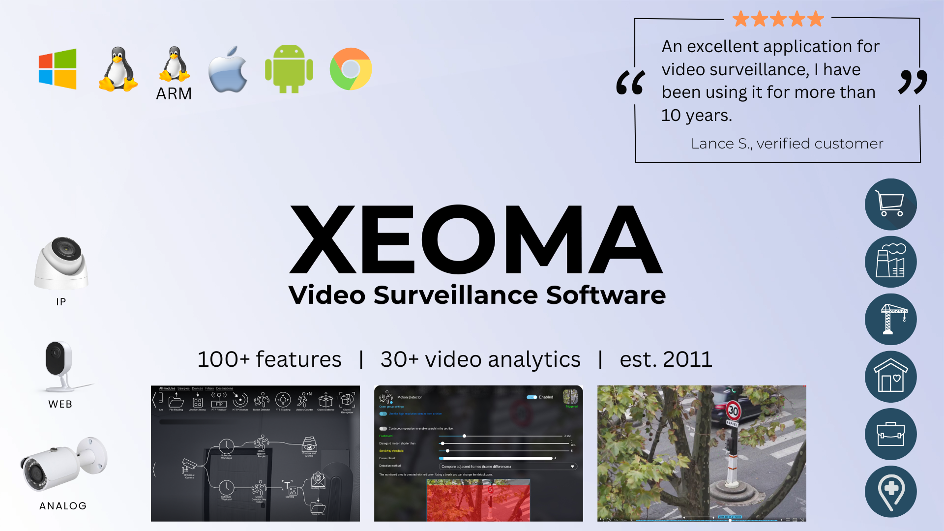 Banner for a Meet Xeoma video