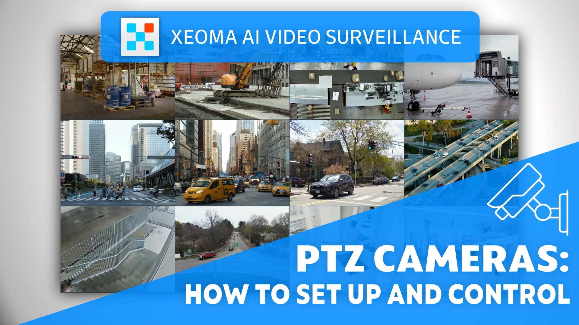 PTZ cameras in Xeoma VMS