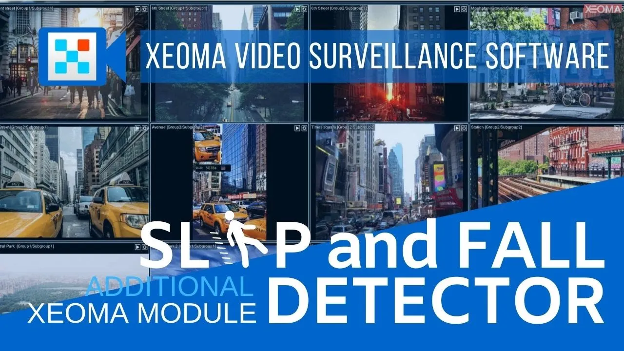 Slip and fall detector in Xeoma