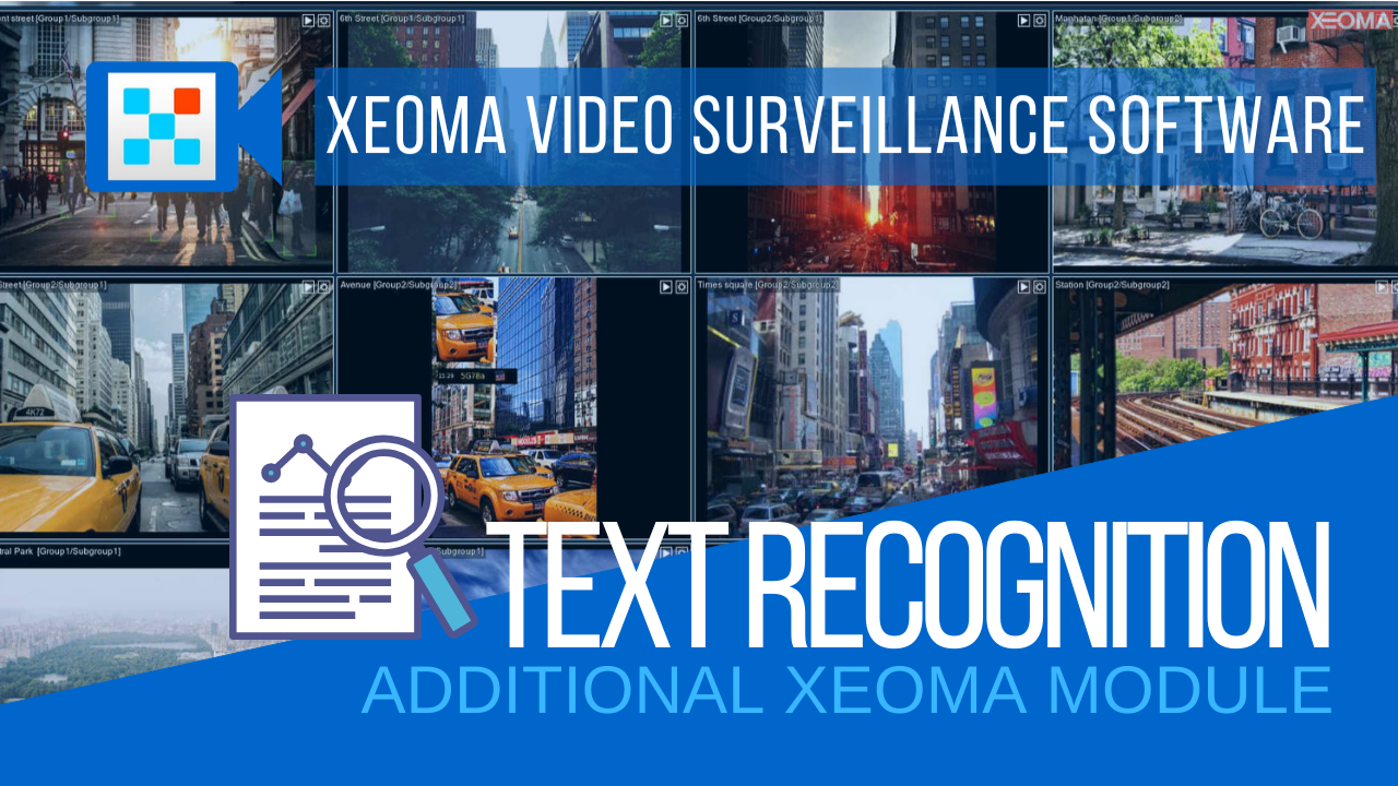 Text recognition - Additional module in Xeoma