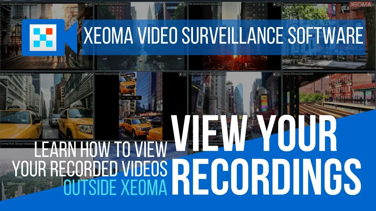 Viewing records outside of Xeoma