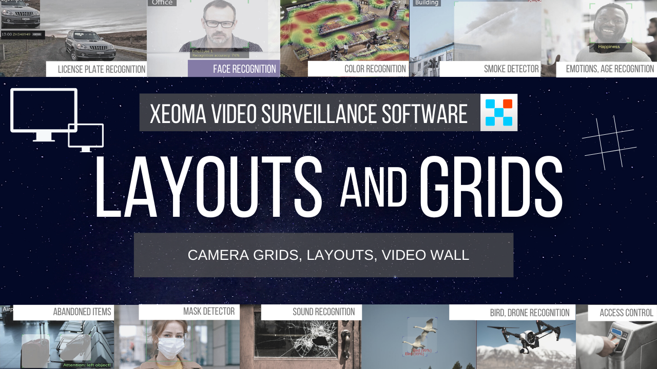 Camera grid and layouts